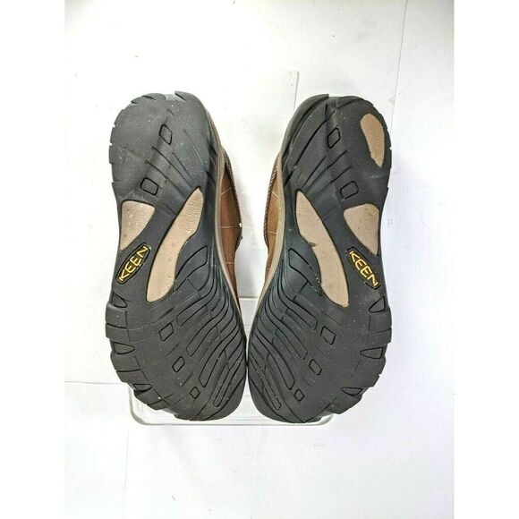 Keen Women’s Size 10 US Presidio Hiking Shoe Bootie Walking Brown Tan Lace Up - Picture 11 of 12